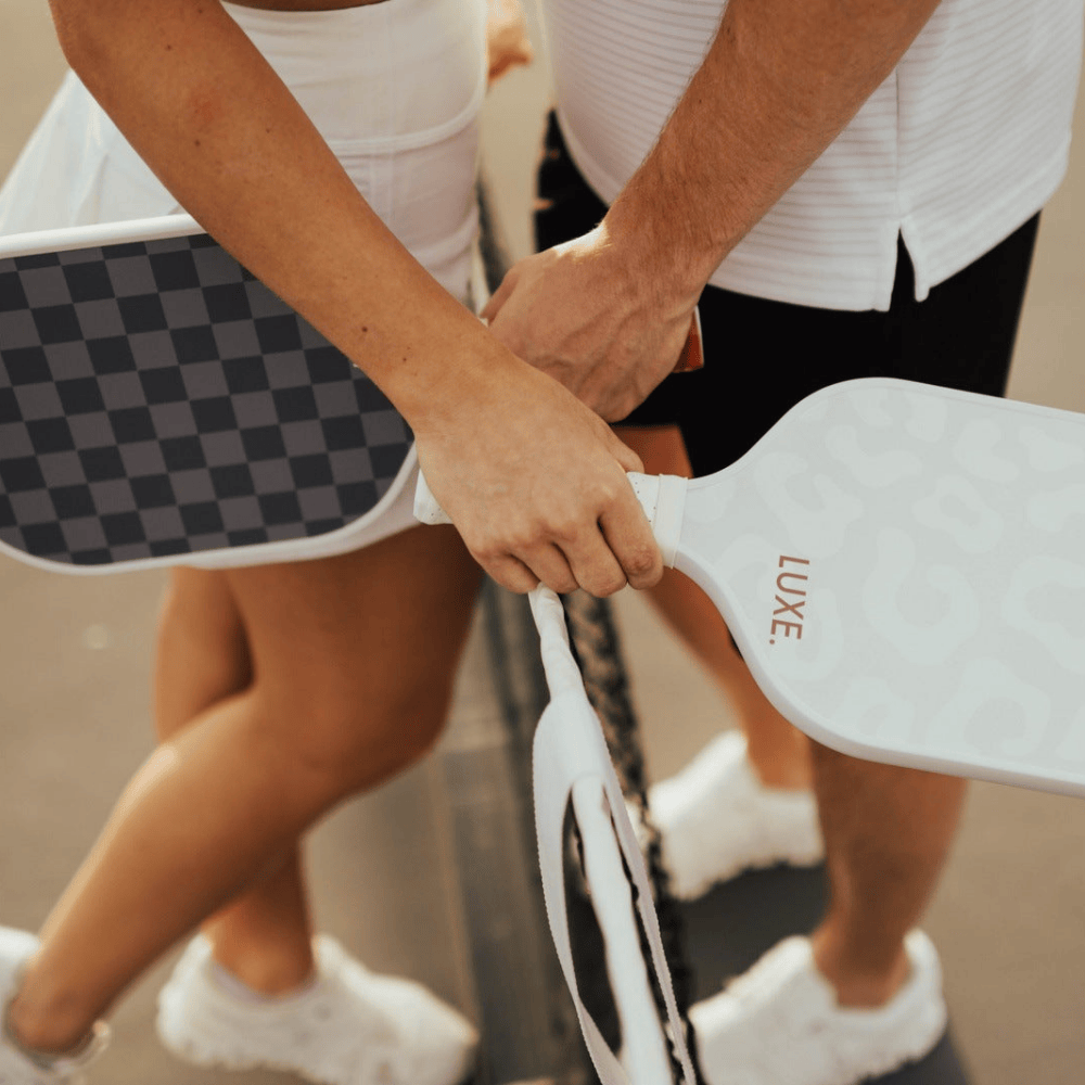 Luxe Pickleball Paddle Checker | Blue
