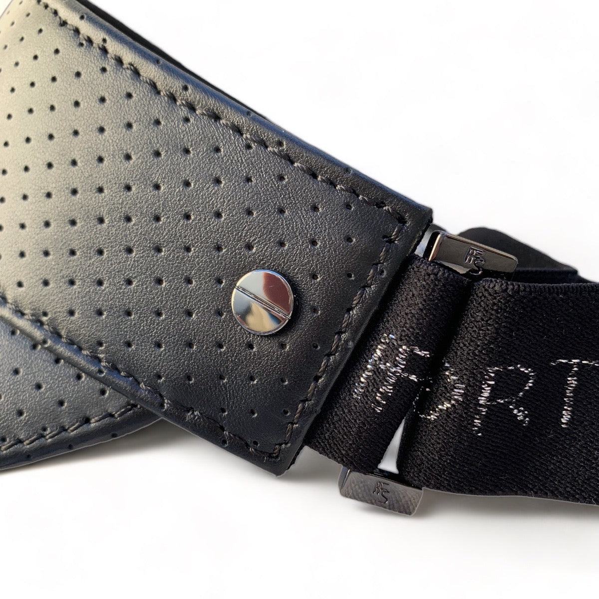 Fenix Sportier The Leather Visor - Black & Gunmetal