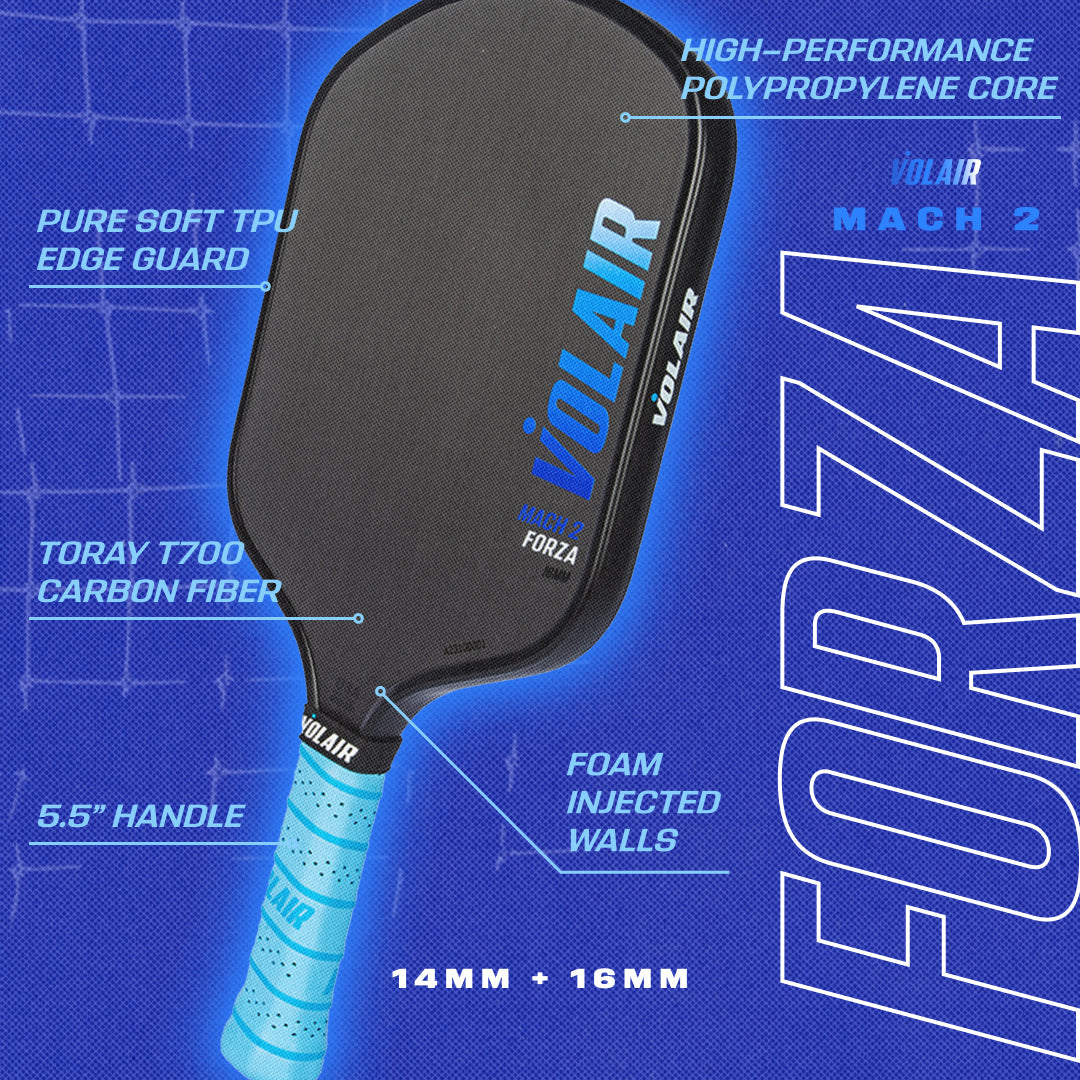 Volair Pickleball Paddle Mach 2 Forza
