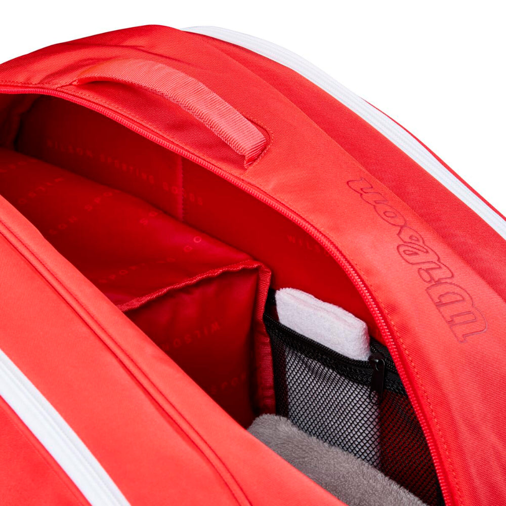 Wilson Padel Racket Bag Tour 2025 | Red