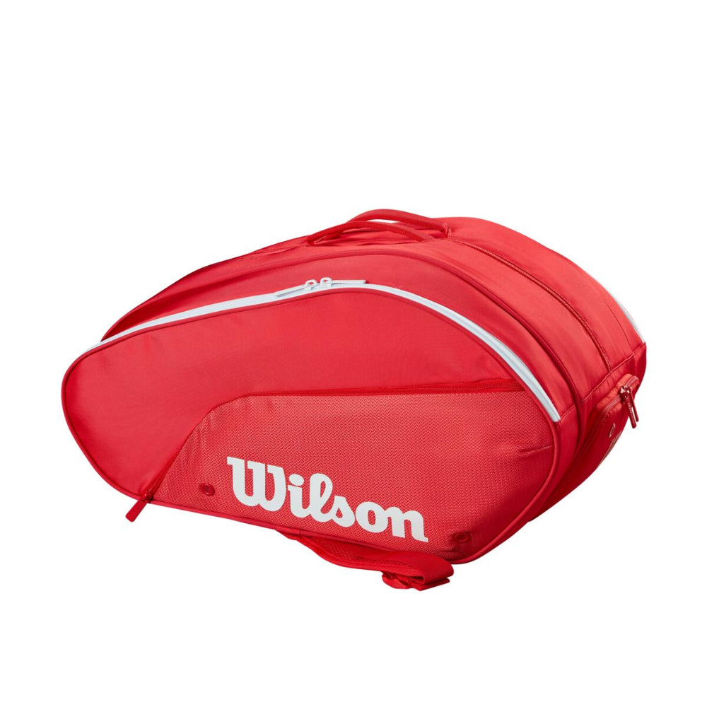 Wilson Padel Racket Bag Tour 2025 | Red