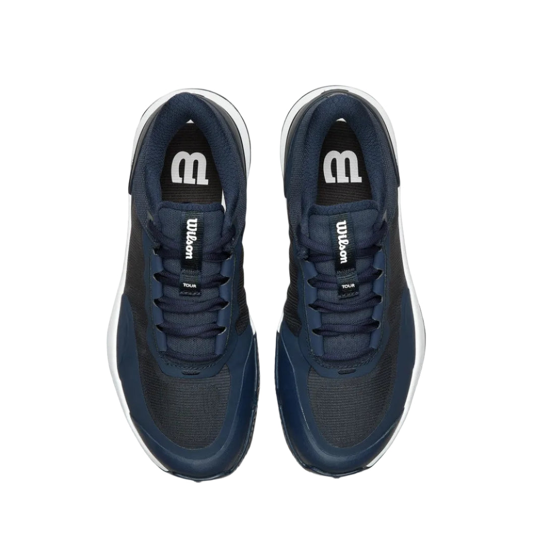Zapatillas de pádel Wilson Intrigue Tour para mujer | Blanco y bahía y azul Skip