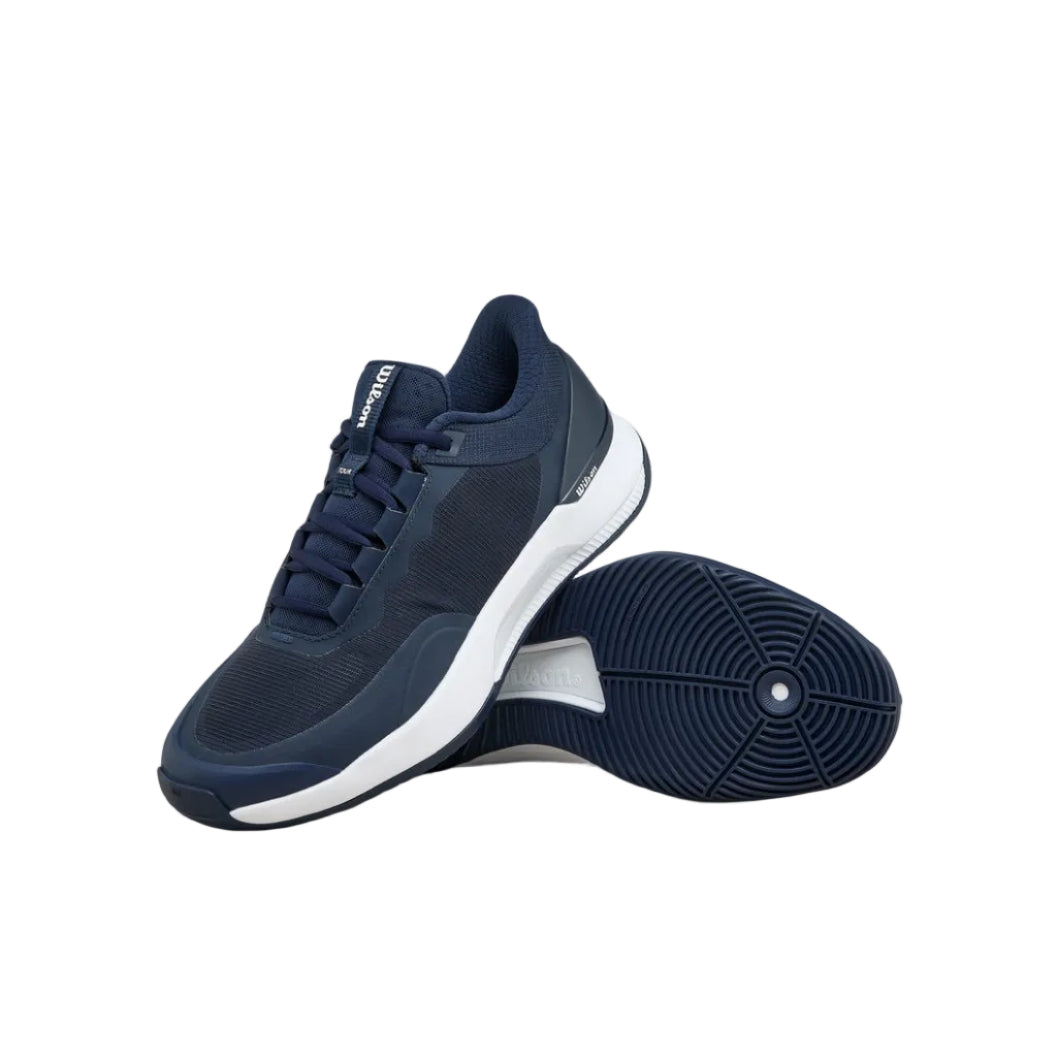 Zapatillas de pádel Wilson Intrigue Tour para mujer | Blanco y bahía y azul Skip