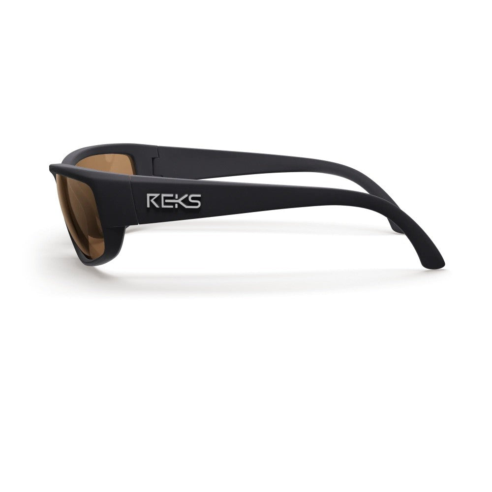 Reks Wrap Large Polarized Polycarbonate Sunglasses
