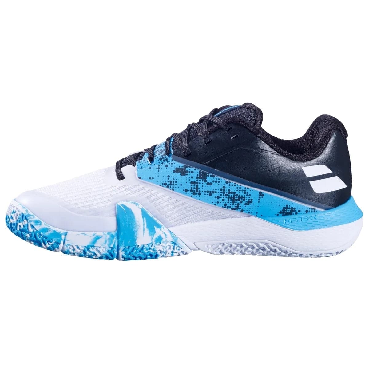 Zapatillas de pádel Babolat Movea 2 para hombre | Blanco y cian