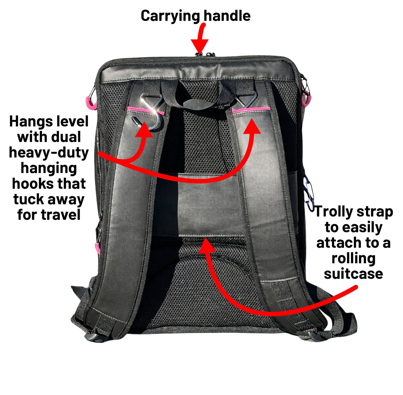 Oktō Rec Lite Paddle Sports Backpack | White & Pink