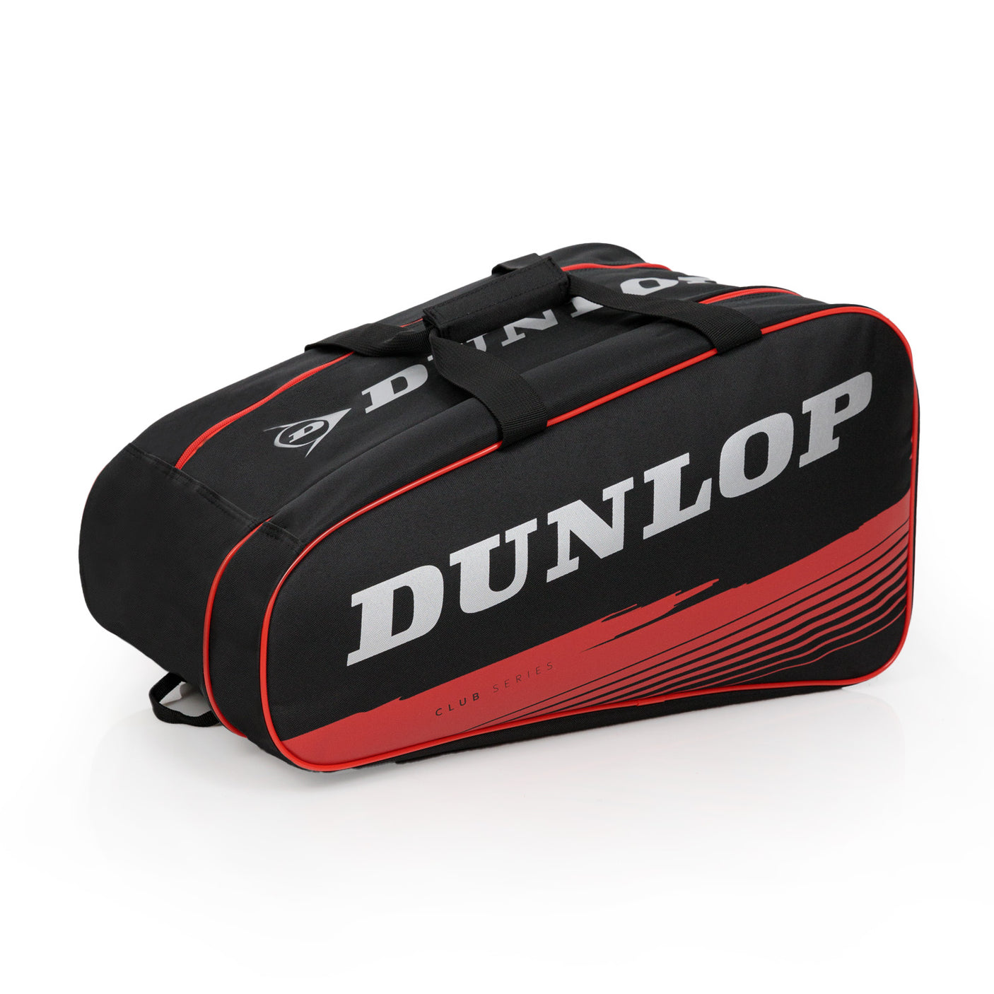 Dunlop Club Padel Bag - Black & Red