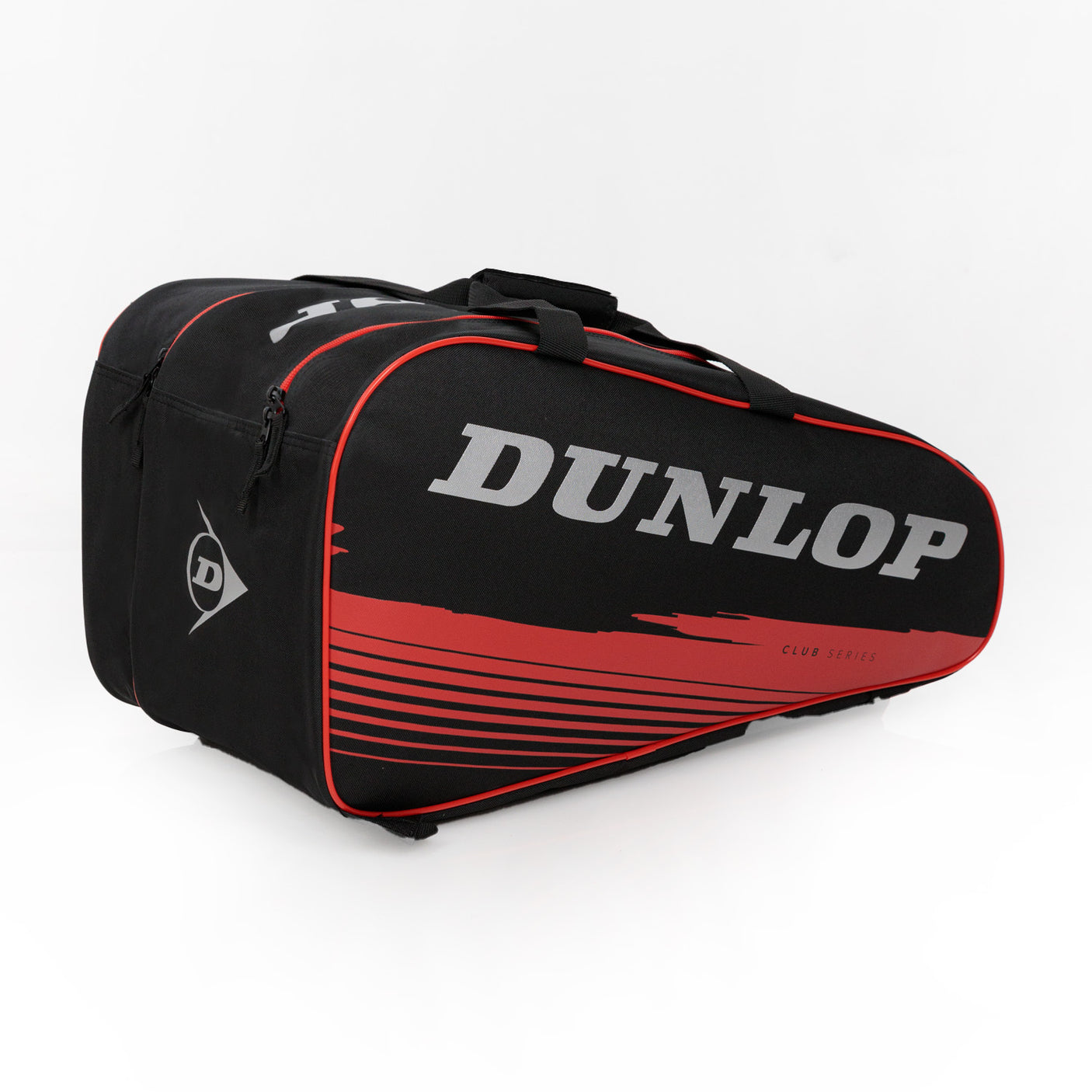 Dunlop Club Padel Bag - Black & Red