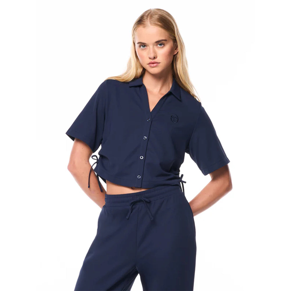 Sergio Tacchini Mattea Cabana Shirt | Maritime Blue