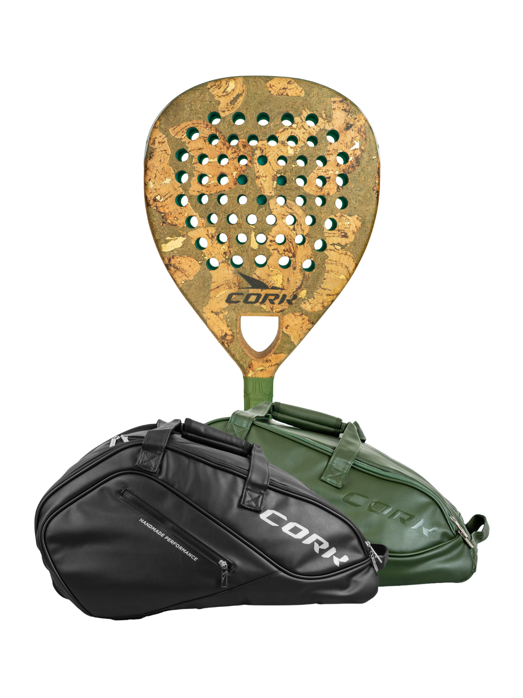 Cork Padel Racket Extreme Green