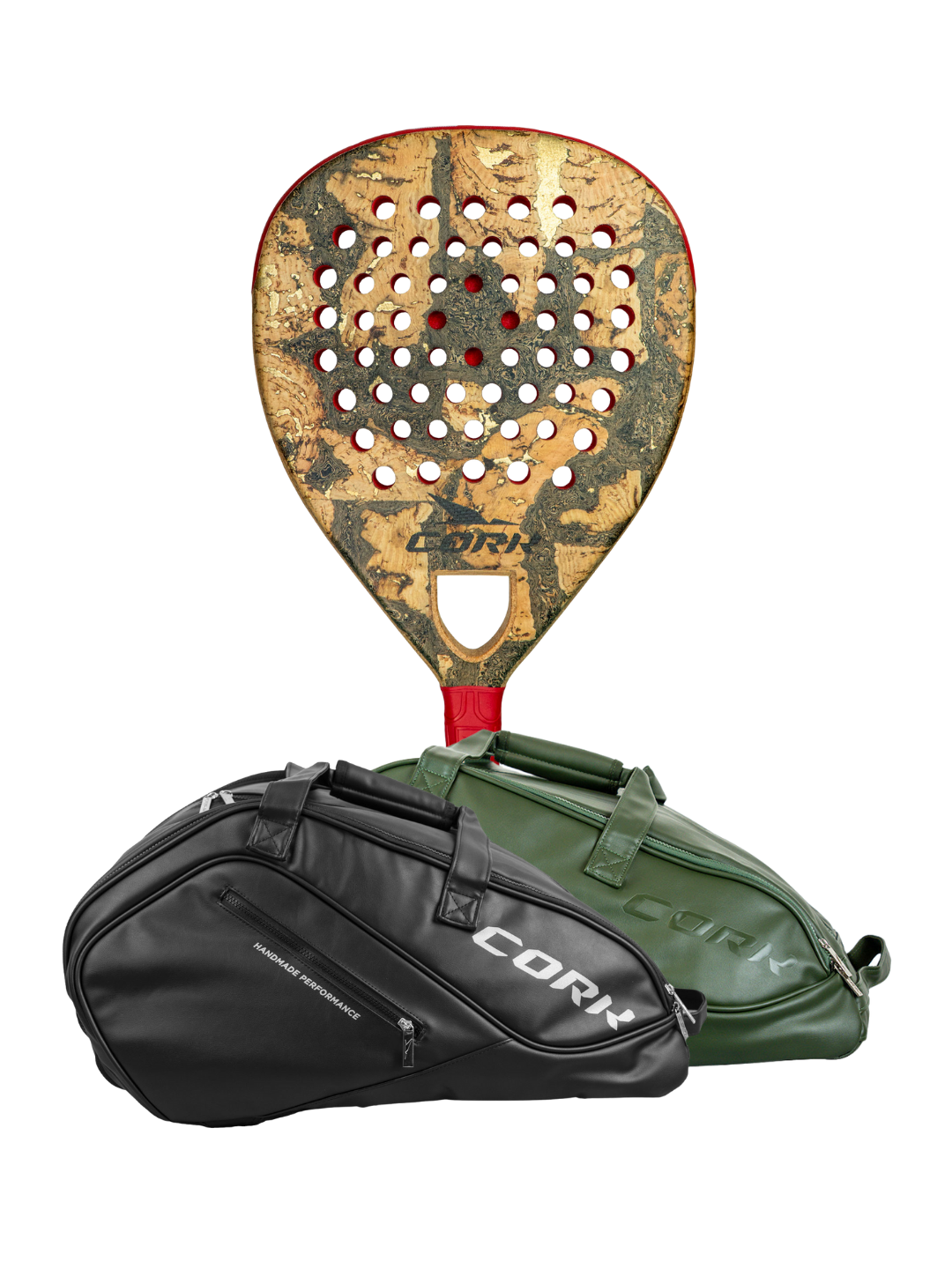 Cork Padel Racket Extreme Red