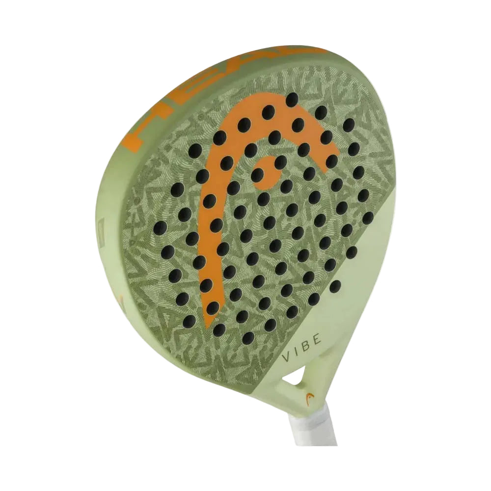 Pala de pádel Head Vibe 2026 - Verde y naranja