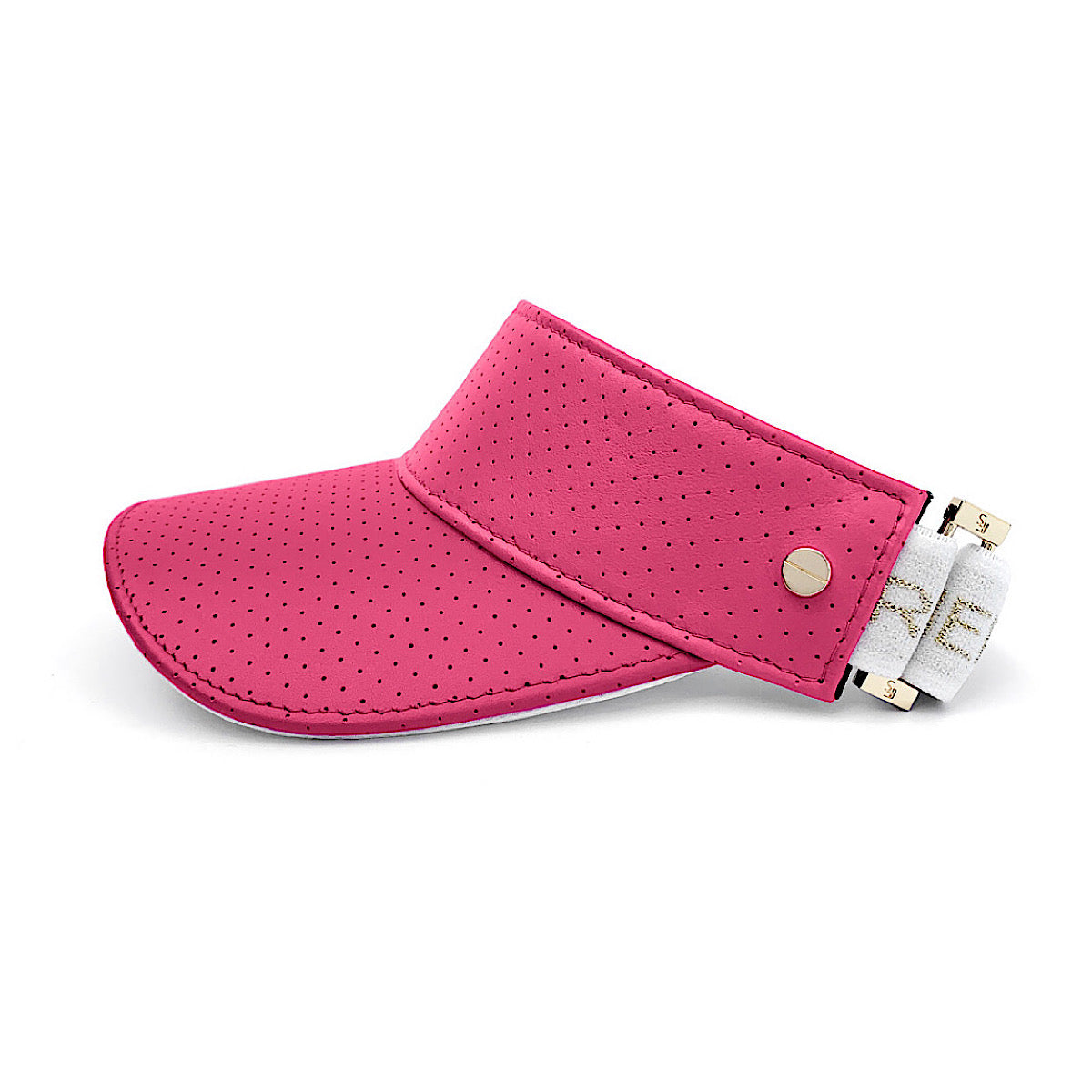 Fenix Sportier The Leather Visor - Flamingo Pink & Gold