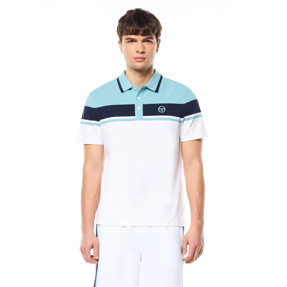 Sergio Tacchini Damarindo Polo | Brilliant White