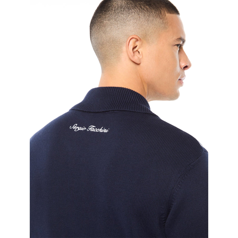 Cárdigan de punto Cipri Sergio Tacchini | Azul marino