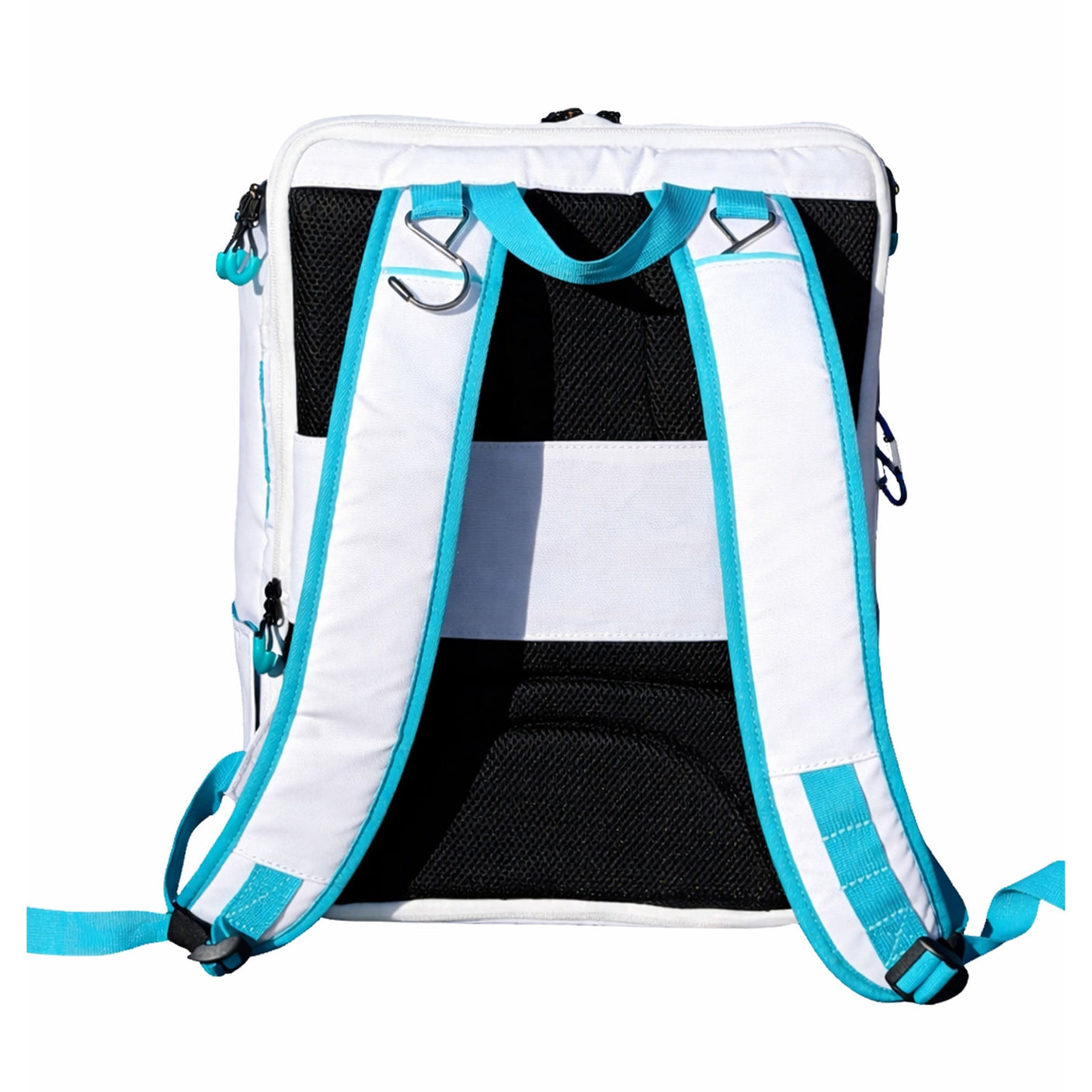 Mochila para deportes de remo Oktō Rec Lite | Blanco y turquesa
