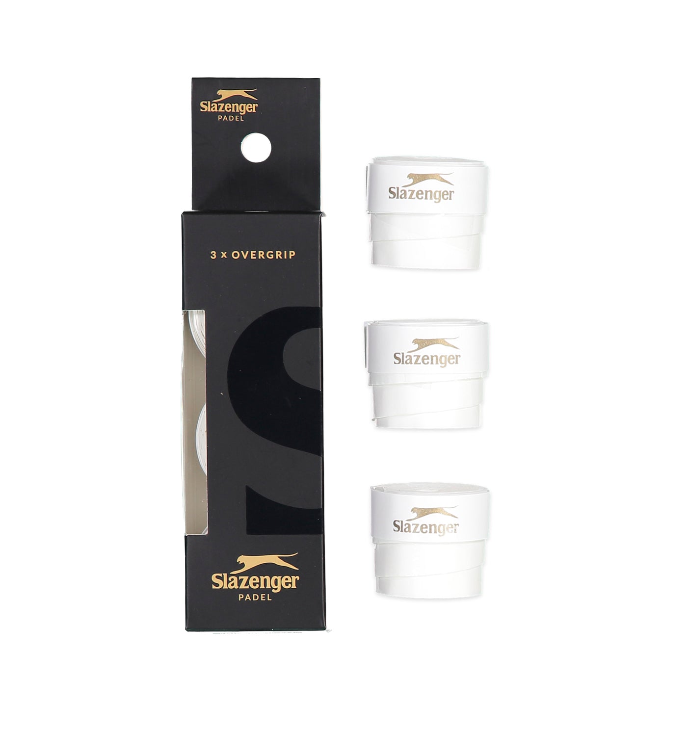 Slazenger Padel Overgrips | Emerson White x3