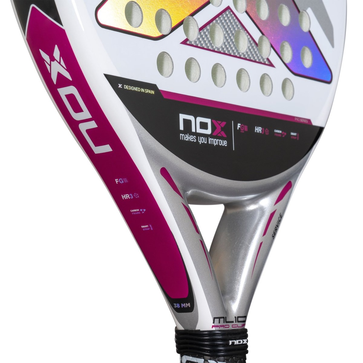 Nox Padel Racket ML10 Pro Cup Light Silver 2025