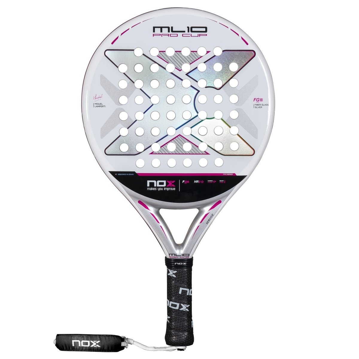 Nox Padel Racket ML10 Pro Cup Light Silver 2025