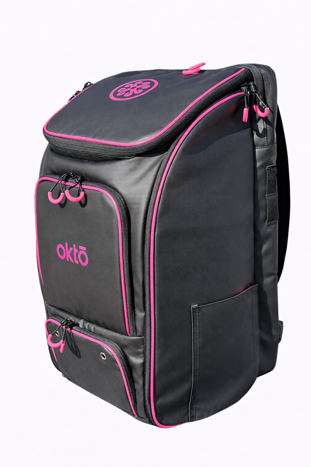 Oktō Pro Elite Paddle Sports Backpack | Black & Pink
