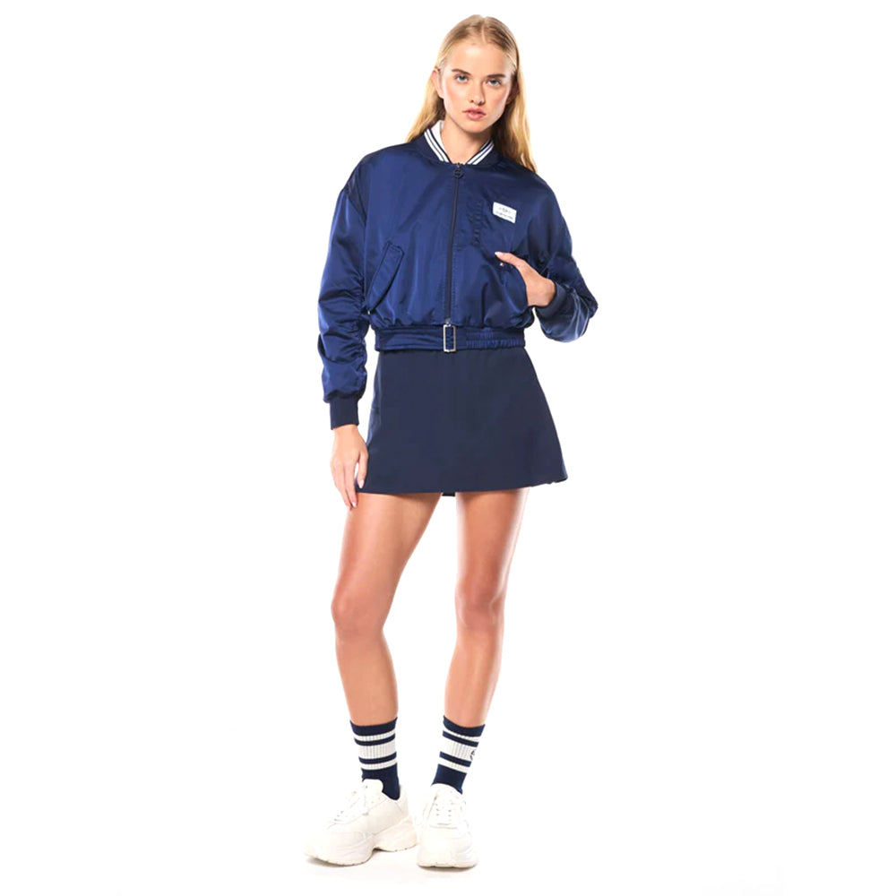Sergio Tacchini Women's Piano Bomber Jacket | Maritime Blue