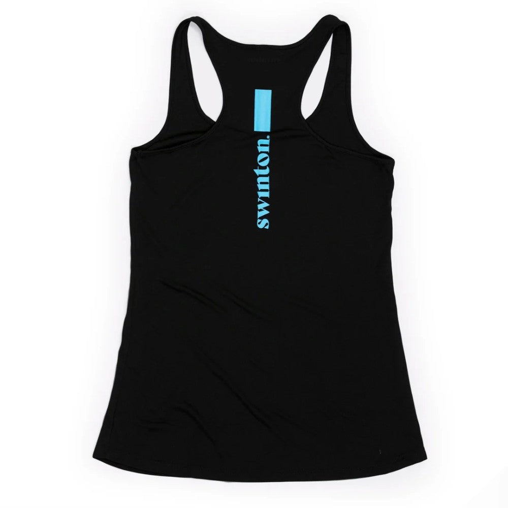 Swinton Pickleball - Women's Pickleball Performance Tank Black