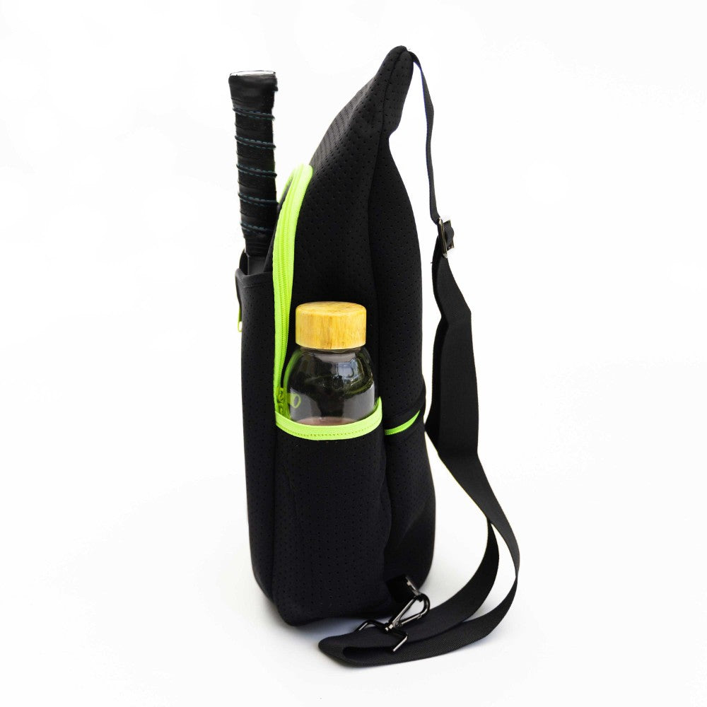 Swinton Pickleball - Sling Bag - Black (Personalization Available)