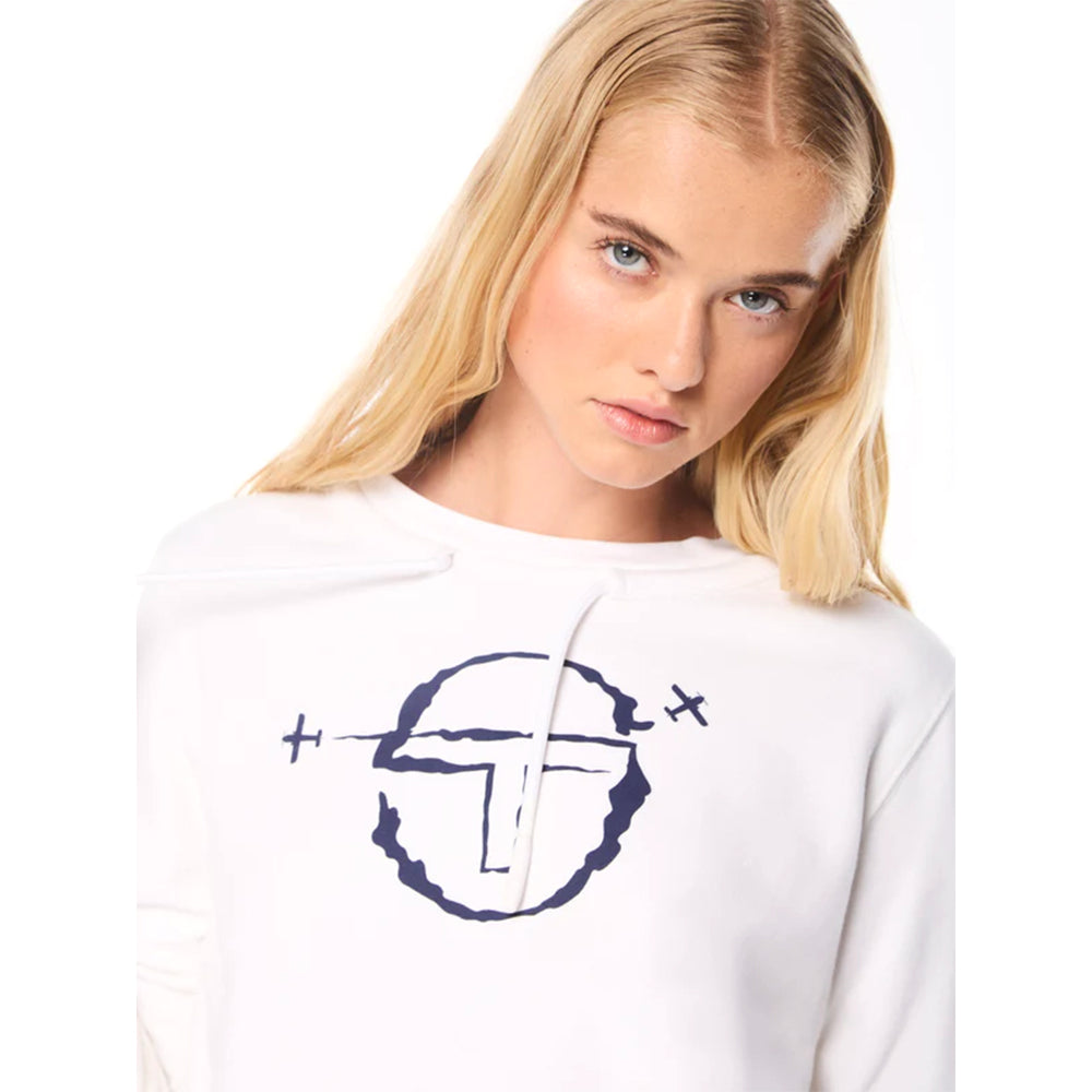 Sergio Tacchini Piano Crewneck | Blanco Brillante