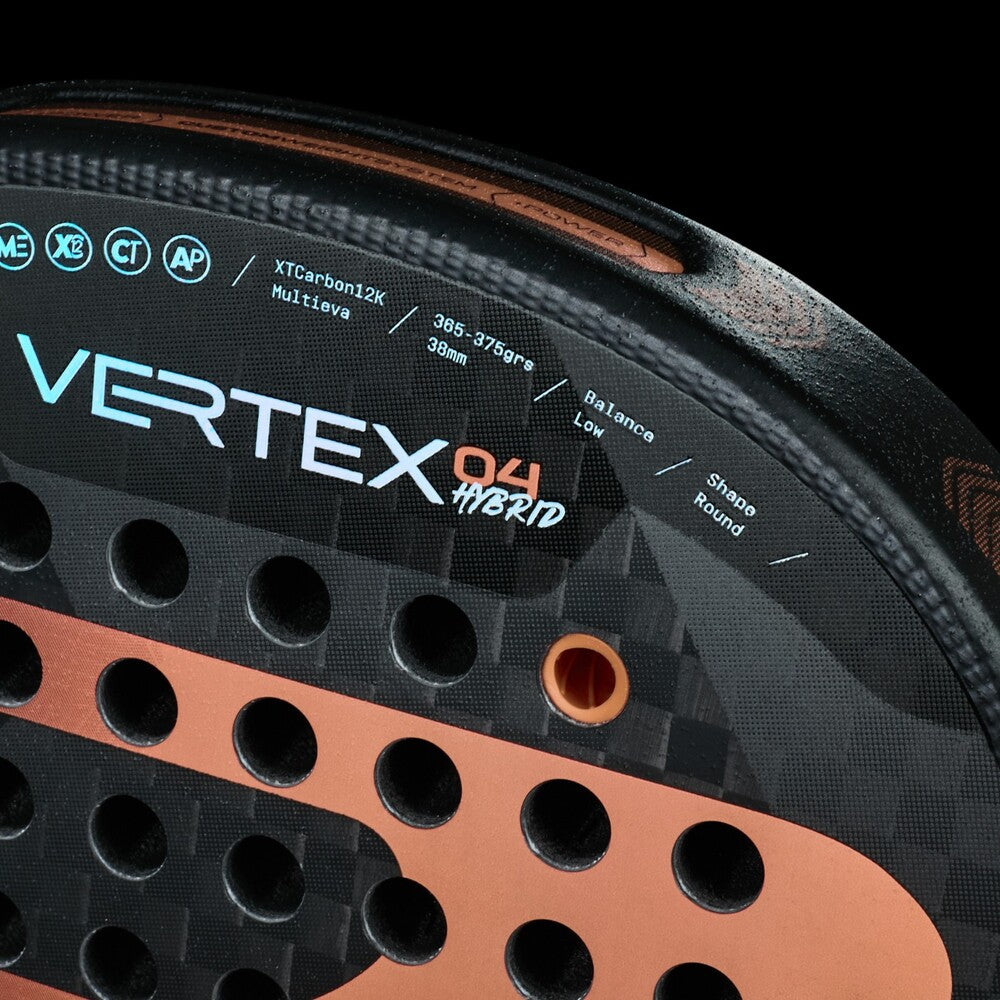 Bullpadel Padel Racket Vertex 04 Hybrid 25