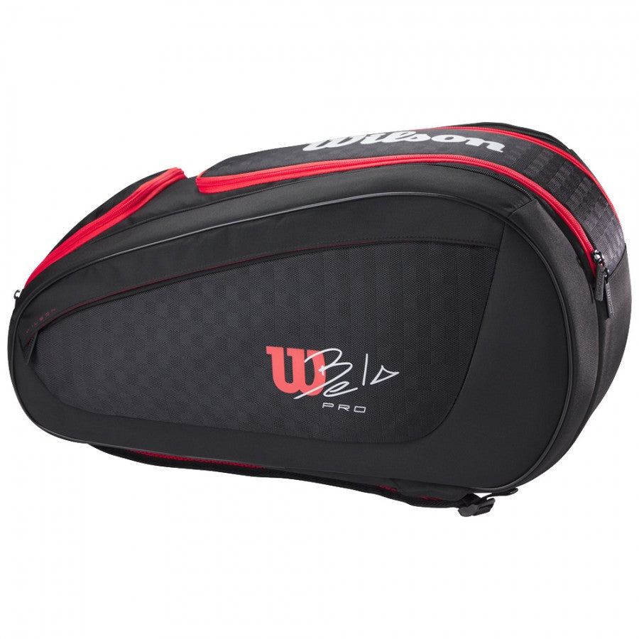 Wilson Padel Racket Bag Bela V3 | Black & Red