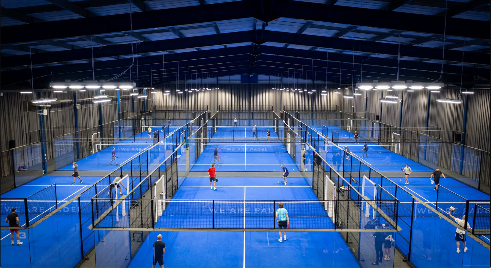 Padel courts in the USA