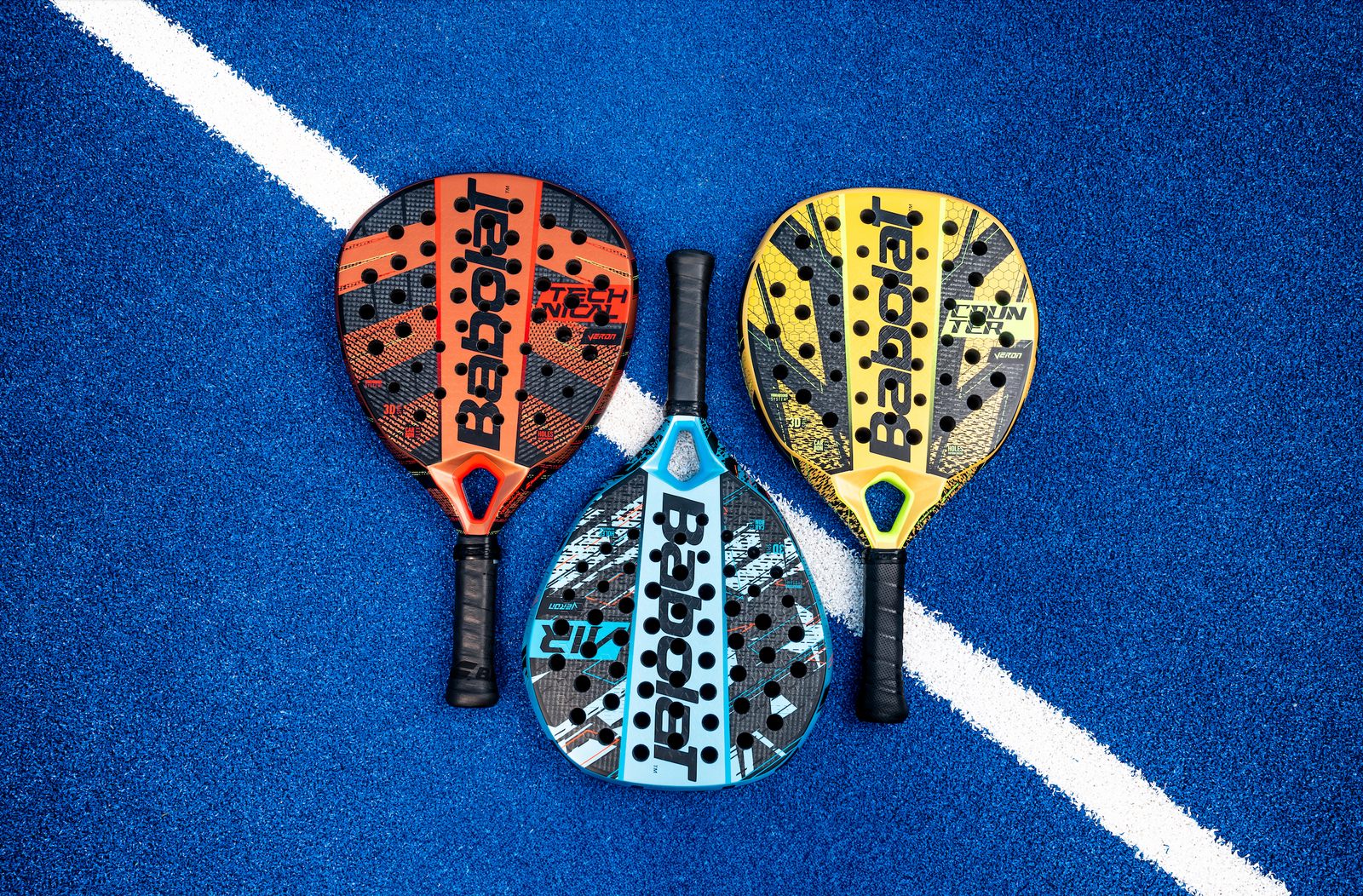 Babolat Padel rackets counter technical viper