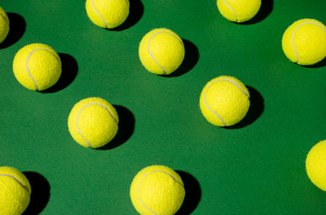 Are padel balls the same as tennis balls?