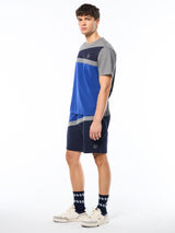 Camiseta de moda Affilato-Azul ultramar intenso