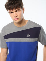 Camiseta de moda Affilato-Azul ultramar intenso