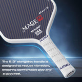 Hudef Sport Pickleball Paddle Mage Pro Gen2 | Hybrid Paddle