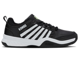 K-Swiss Men's Shoes Court Express 2 | Black/White/Soft Neon Green