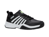 K-Swiss Men's Shoes Court Express 2 | Black/White/Soft Neon Green