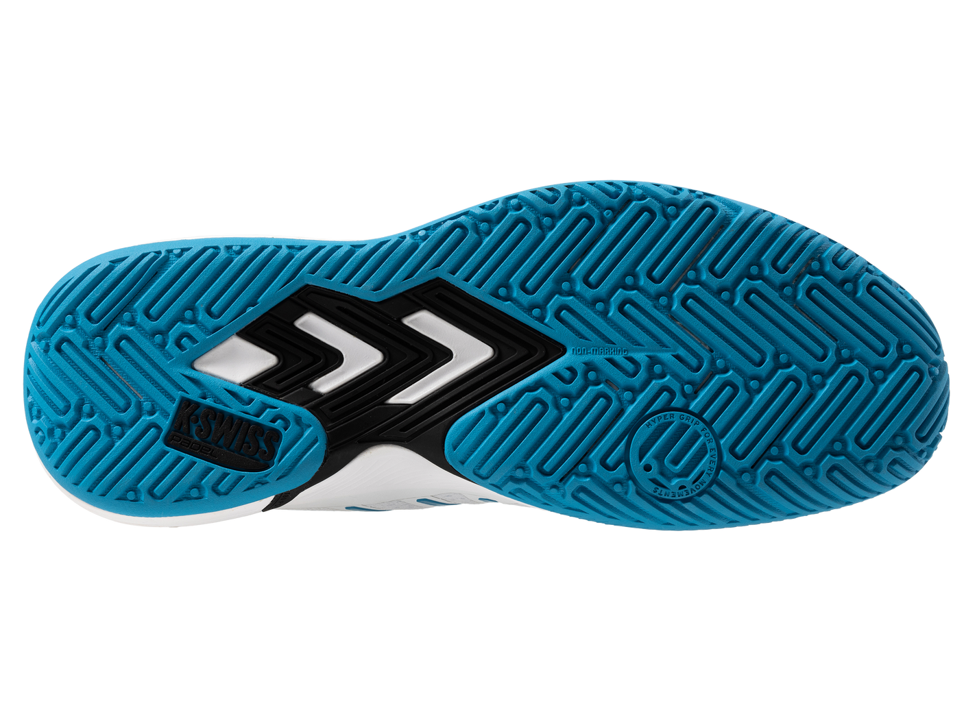 K-Swiss Men's Shoes Ultra Court Padel | White/Black/Blue Moon