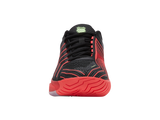 Zapatillas K-Swiss Ultrashot 4 para hombre | Negro/Lava neón/Pimiento picante