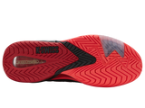 Zapatillas K-Swiss Ultrashot 4 para hombre | Negro/Lava neón/Pimiento picante