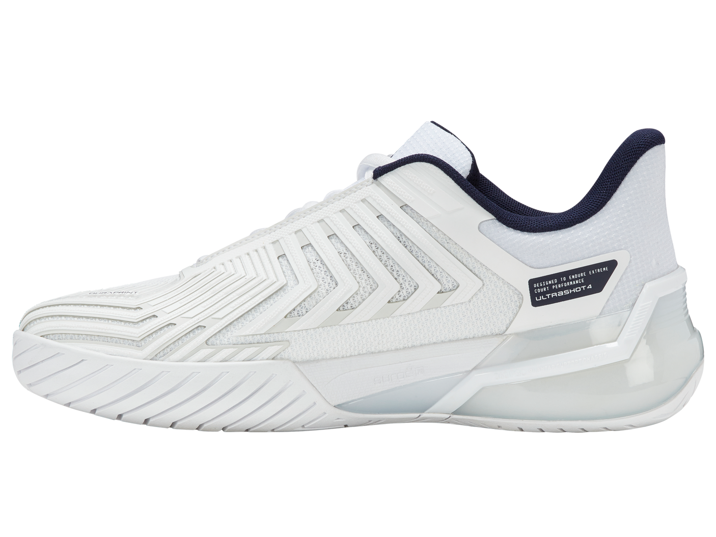 Zapatillas K-Swiss Ultrashot 4 para hombre | Blanco/Abrigo