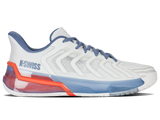 Zapatillas K-Swiss Ultrashot 4 para hombre | Blanco brillante/Infinito/Ibis escarlata