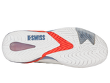 Zapatillas K-Swiss Ultrashot 4 para hombre | Blanco brillante/Infinito/Ibis escarlata
