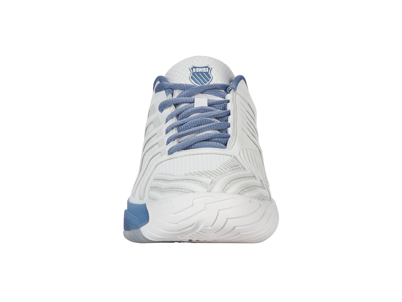 Zapatillas K-Swiss Ultrashot 4 para hombre | Blanco brillante/Infinito/Ibis escarlata