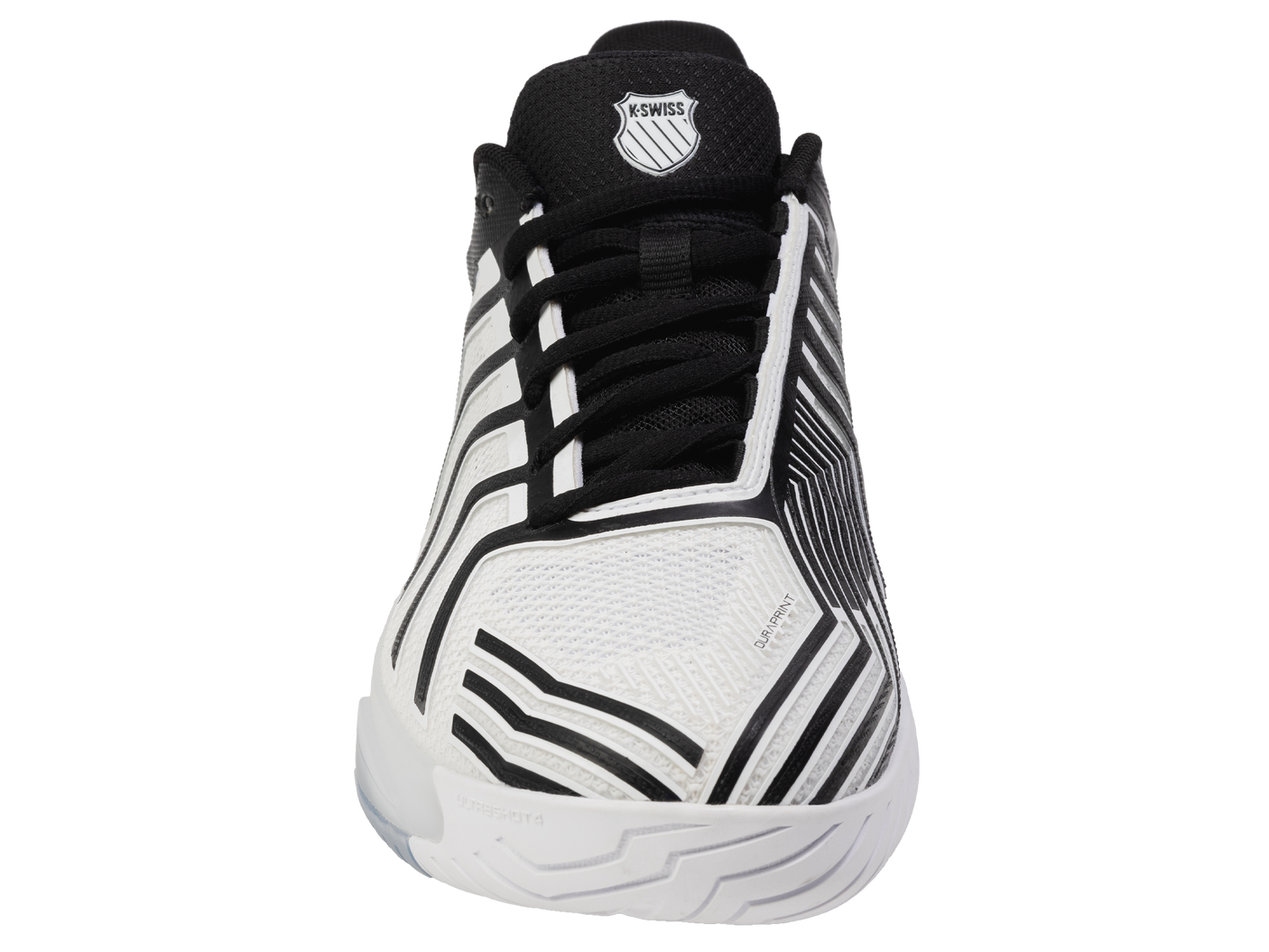 Zapatillas K-Swiss Ultrashot 4 para hombre | Blanco/Negro/Rojo Marte
