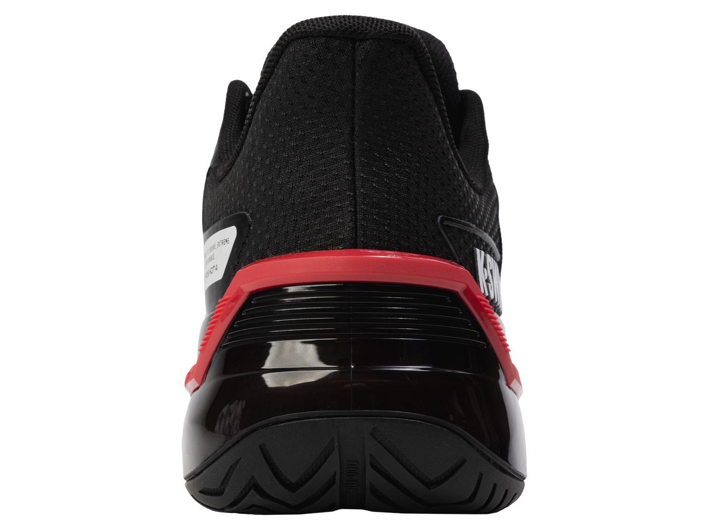 Zapatillas K-Swiss Ultrashot 4 para hombre | Blanco/Negro/Rojo Marte