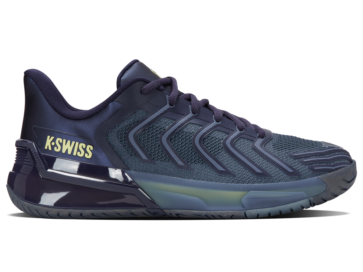 K-Swiss Men's Shoes Ultrashot 4 | Vintage Indigo/Naval Academy/Luminary Green