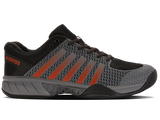 K-Swiss Men's Shoes Express Light Pickleball | Steel Gray/Jet Black/Spicy Orange