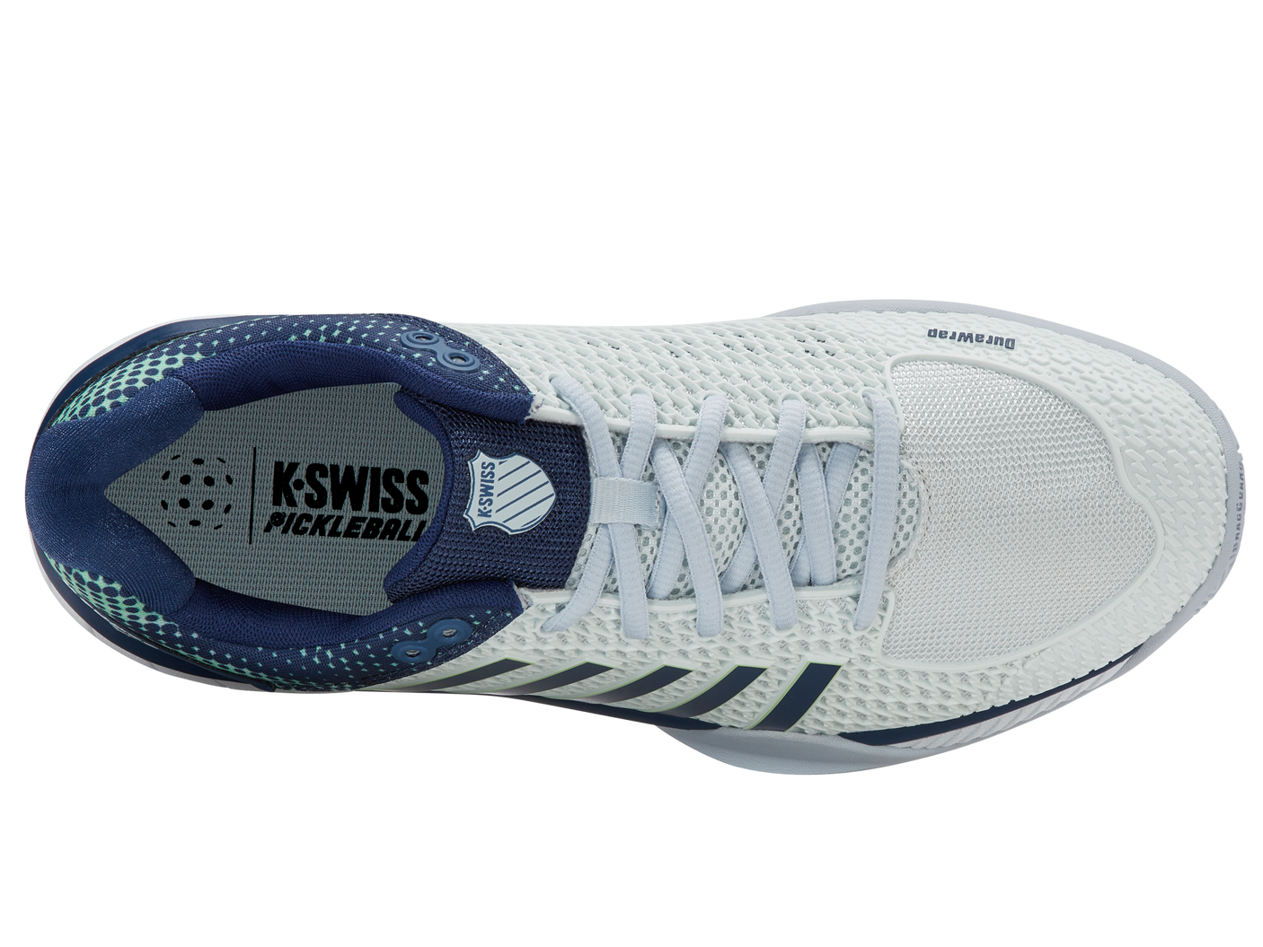 K-Swiss Men's Shoes Express Light Pickleball | Bit Of Blue/Oceana/Patina Green